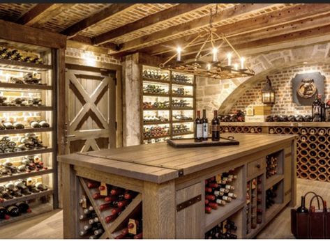 Wine Basement, Unique Wine Cellar, Diy Wine Cellar, Cellar Basement, Wine Room Design, Wine Cubes, Wine Cellar Basement, Wine Bottle Storage, Wine Cave