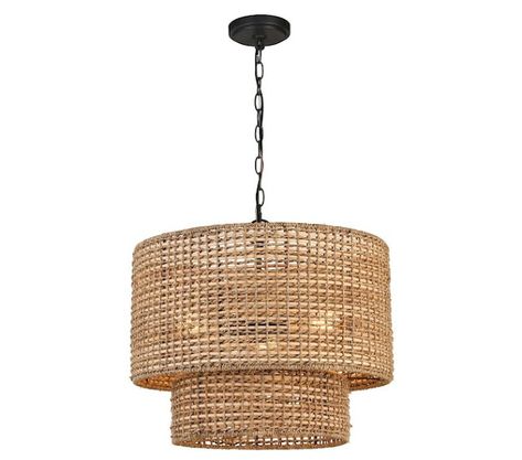 Diy Pendant Light, Drum Pendant Lighting, Rattan Shades, Rattan Pendant, Basket Lighting, Hanging Pendant Light, Dining Room Light Fixtures, Allen Roth, Drum Pendant