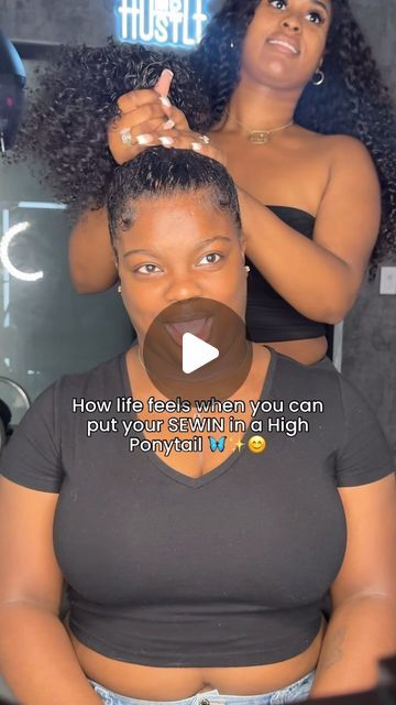 ATL Hairstylist | Flipover Sewin Expert on Instagram: "Can your Sew In do this? 👇🏾 

Imagine being able to put your sew in with 3 bundles into a HIGH ponytail! This is the #AnJaeMethod a technique that gives you 5 Styles in 1! 

Welcome to the good life of MAXIMUM versatility🥹

Here’s what the Sew In service includes: 

💆🏽‍♀️Complimentary Texture match Consultation is included along either Luxury Hair Extensions that are provided at your convenience. We’re a one stop shop. These extensions are designed with you in mind. Hair is reusable and lasted up to 3 years. 

💆🏽‍♀️Shampoo is included. Here at AnJae Moneas, we want you to be relaxed and catered too. No need to shampoo your hair. Well take care of that for you.

💆🏽‍♀️Styling is included, blended to perfection.

August Bookings Sew In Weave With Leave Out Ponytail, Ponytail Sew In, Weave With Leave Out, Sew In Ponytail, A High Ponytail, Sew In Hair Extensions, Luxury Hair Extensions, Weave Ponytail, Prom Outfit