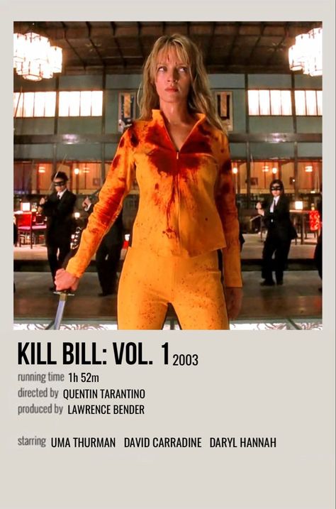 Uma Thurman Kill Bill, Kill Bill Costume, Kill Bill Movie, Album Prints, Kill Bill Vol 1, Polaroid Movie Poster, Movie Collage, Google Doc, Being A Parent