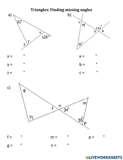 Character Trait Worksheets, Triangle Angles, Angles Worksheet, Triangle Worksheet, Geometry Worksheets, Algebraic Expressions, Spelling Lists, Word Recognition, Eighth Grade