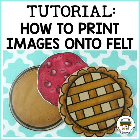 How to print images onto felt Flannel Board Stories, Felt Board Stories, Dramatic Play Preschool, Felt Stories, Felt Play Food, Dramatic Play Centers, Flannel Board, Felt Books, Felt Food