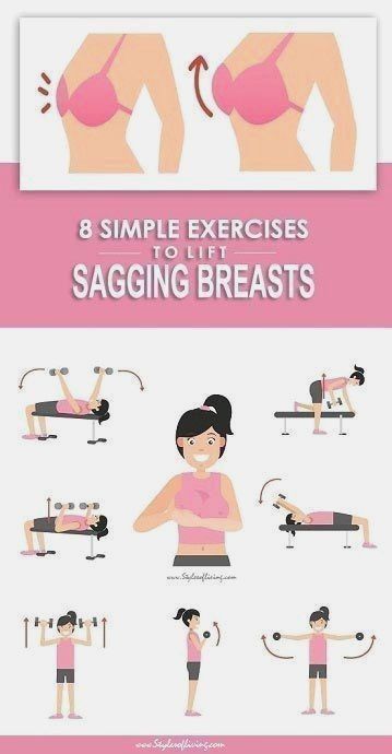 Latihan Dada, Beginner Workouts, Latihan Kardio, Latihan Yoga, Breast Workout, Yoga Posen, Trening Fitness, Body Workout Plan, Formda Kal