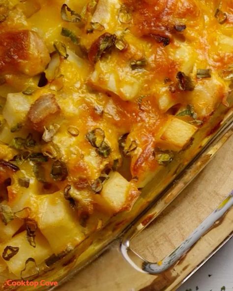 My daughter-in-law served this the other night and I immediately knew I had to snag the recipe Spring Veggie Loaded Chicken Potato Casserole, Chicken Delicious Recipe, Chicken And Shredded Potato Casserole, Rocky Top Casserole, Recipes For Potlucks, Best Chicken Casserole Ever, Colton's Loaded Chicken, Casarolls Recipes, Chicken And Diced Potato Casserole