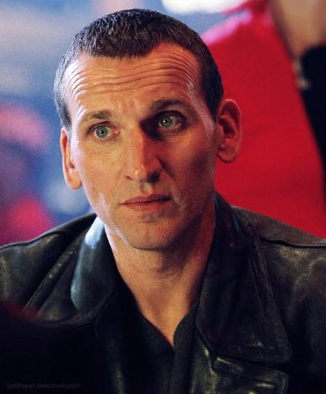 I may have the largest obsession with David Tennant...but 9 is MY Doctor.  He brought me back to the fandom and I adore him! Chris Eccleston, The Ninth Doctor, Doctor Who 9, Doctor Who Tv, Doctor Who 2005, Ninth Doctor, 13th Doctor, Bbc Doctor Who, Christopher Eccleston