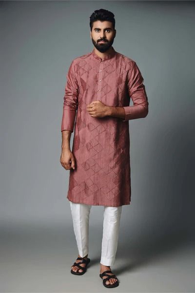 Mens Kurta - Shop Designer Kurta Sets Kurta Set For Men, Mens Kurta, Kurta Pyjama, Vacuum Storage, Silk Kurta, Aesthetic Guys, Fashion App, Kurta Designs, Cotton Pyjamas