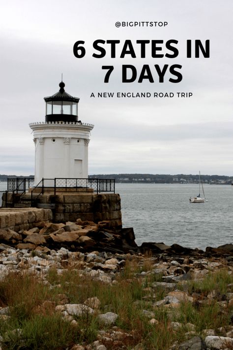 7 Day New England Road Trip, England Road Trip Itinerary, New England Day Trips, Fall Foliage Trips, England Road Trip, Fall Foliage Road Trips, Maine Road Trip, Maine Trip, Day Trip Ideas