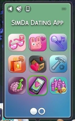 LittleMsSam's Sims 4 Mods — “SimDa” Dating App “SimDa” Dating App can help you... Simda Dating App, Sims 4 Pack, Sims 4 Jobs, Los Sims 4 Mods, Lotes The Sims 4, Sims 4 Cheats, Sims 4 Challenges, Sims 4 Traits, Sims 4 Cas Mods