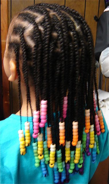 Braids & Beads Beaded Hairstyles, Kids Braids With Beads, Lola Hair, Braids Beads, Toddler Braided Hairstyles, Kids Curly Hairstyles, Lil Girl Hairstyles, Kid Braid Styles, Toddler Hairstyles Girl