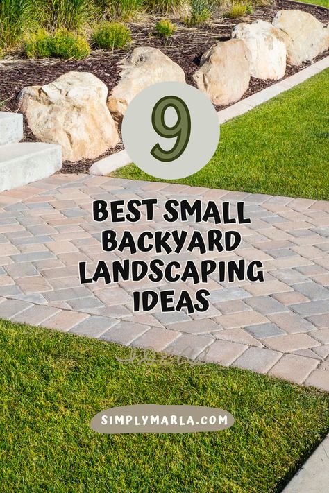 HEY EVERYONE! CHECK OUT 9 BEST SMALL BACKYARD LANDSCAPING IDEAS TO COPY! IN THIS POST WE WILL SHARE OUR TOP 9 DESIGNS THAT YOU CAN COPY! WETHER YOU WANT SOMETHING THAT IS LOW MAINTANCE OR YOU WANT TO CREATE A STATEMENT WITH A FOUNTAIN, WE GOT YOU COVERED WITH 9 PERFECT IDEAS. WE HOPE YOU LOVE THIS POST. #BUDGET #DESIGNSLAYOUT #IDEAS #DESIGN #BUDGETSIMPLEOUTDOORSPACES #IDEASLAYOUT #IDEASONBUDGET #IDEASSIMPLE #BUDGETSIMPLEGARDENIDEAS Bohemian Bathrooms, Simple Garden Designs, Hardscape Backyard, Small Backyard Garden Design, Tropical Bohemian, Backyard Ideas For Small Yards, Small Yard Landscaping, Small Garden Landscape, Backyard Layout