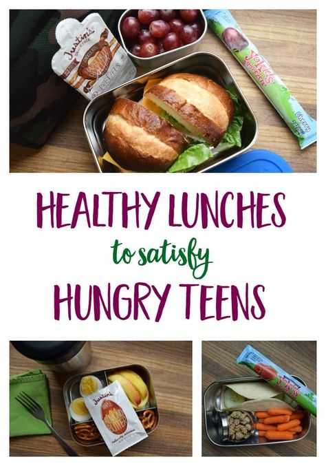 The trick to packing healthy lunches that will satisfy hungry teenagers all day long! | healthy eating | school lunch ideas | Mindful Momma Healthy Lunches For School, Lunches For School, Lunch Saludable, Kids Packed Lunch, Bowl Bread, Healthy Packed Lunches, Raising Teenagers, Healthy Lunches For Kids, Healthy School Lunches