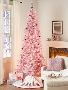 New Products | Featured Seasonal Items Pink Xmas Tree, Faux Trees, Tinsel Christmas, Tinsel Christmas Tree, Faux Christmas Trees, Outdoor Christmas Tree, Tinsel Tree, Vermont Country Store, Pink Xmas