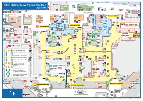 Tokyo Station Map/Area Map｜Tokyo Station City Shop Interiors Boutique, Station Map, Visit Kyoto, Nintendo World, Tokyo Station, Boutique Display, Disneyland Hotel, Area Map, Universal Studios Japan