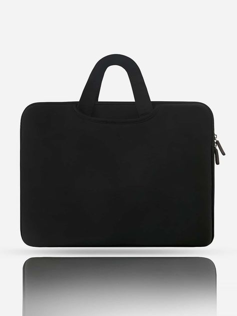 Black  Collar  Fabric  Laptop Bags Embellished   Computer & Office Tas Laptop, Latest Laptop, Computer Office, Laptop Bags, Black Nylon, Black Nylons, Laptop Bag, Laptop, Computer