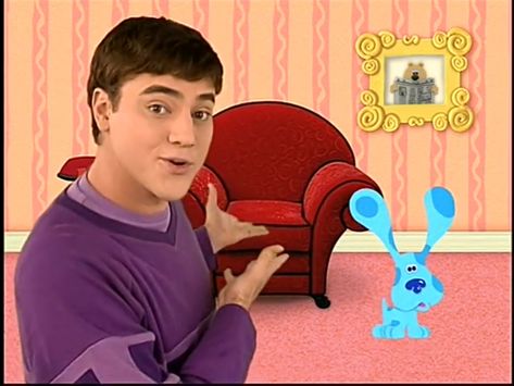 To Play Blue’s Clues from What’s New, Blue (Joe’s Version) Blue's Clues, Blue’s Clues, Kids Tv Shows, Blues Clues, Kids Tv, Musical Movies, Clue, Random Things, To Play