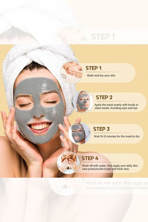 【CLAY MASK SET FOR BOTH MEN & WOMEN】 Facial Skin Care Clay Mask 3 Piece Set. Turmeric Vitamin C Clay Mask, Dead Sea Mud Mask, and Himalayan Clay Mud Mask. It helps deep cleansing, cleans clogged pores of excess oils and dirt, and so can help reduce acne and blackheads. Minimize pores without causing irritation. Skin is silky smooth and more firmer, has more bounce after use the clay mask. Facial skin care mask for both women and men. Clay Mask Aesthetic, Face Clay Mask, Clay Mask Benefits, Clay Mud, Essential Oils For Pregnancy, Dead Sea Mud Mask, Mask Skin, Mask For Oily Skin, Turmeric Vitamins