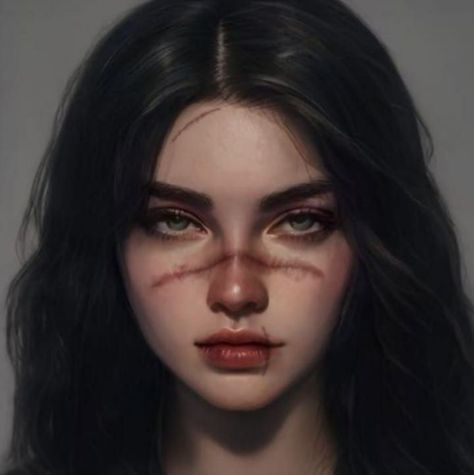 Confident Character Pose, Vampire Character Inspiration, Write A Story Based On These Images, Artbreeder Girl, Scar Makeup, Ghost Face Mask, Vampire Bride, Vampire Girl, Flot Makeup