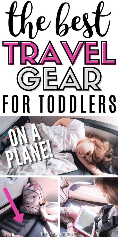 Toddler Plane Travel, Toddler Sleep Help, Traveling With A Toddler, Toddler Gear, Baby Travel Gear, Toddler Essentials, Baby Travel, Airport Travel, Toddler Sleep