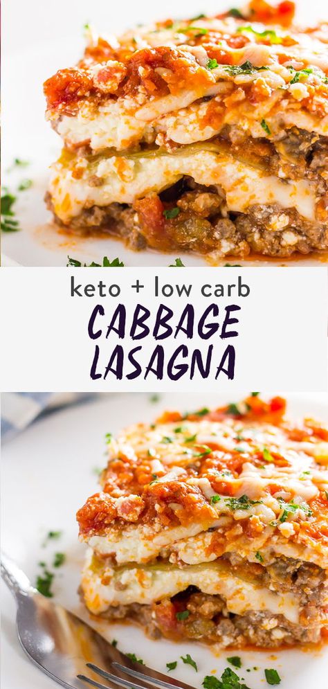 Low Carb Cabbage, Low Carb Italian, Cabbage Lasagna, Low Carb Low Fat Recipes, Baking Powder Uses, Boiled Egg Diet Plan, Best Fat Burning Foods, Best Low Carb Recipes, Low Carb Diet Recipes