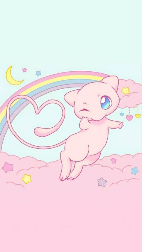 Pin by Candace Teran on Anime <3 in 2022 | Cute pokemon wallpaper, Pokemon painting, Cute pokemon pictures Kawaii Wallpaper Pokemon, Mew Aesthetic Pokemon, Pastel Pokemon Aesthetic, Pokemon Pink Aesthetic, Mew Tattoo Ideas, Pink Pokemon Aesthetic, Kawaii Pokemon Wallpaper, Pokemon Cute Wallpaper, Pink Pokemon Wallpaper