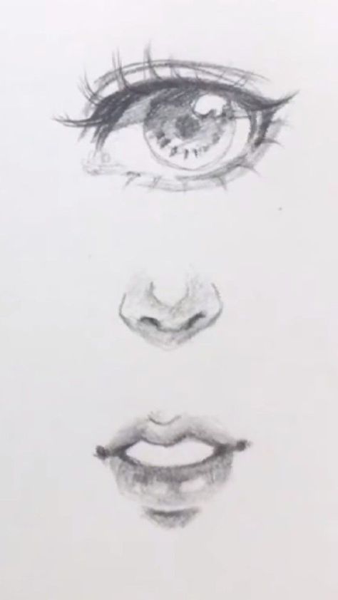 Semi Realistic Drawing Reference, Semi Realistic Art Style Sketch, Semi Realistic Anime Art Tutorial, Semi Realistic Art Tutorial, Semi Realistic Anime Art Style Sketch, Semi Realism Nose, Semi Realistic Eye Drawing, How To Draw Semi Realistic Eyes, Semi Realistic Nose