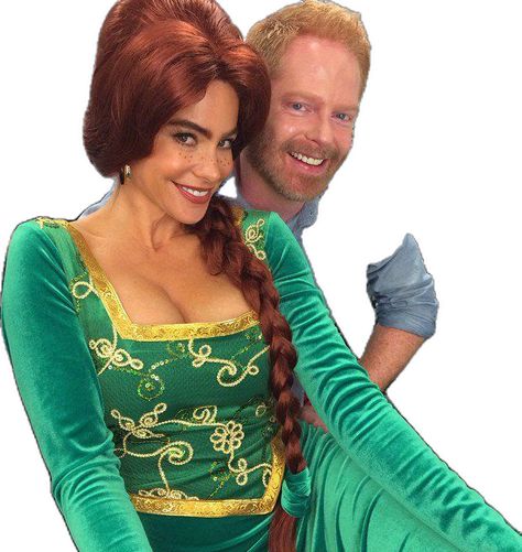 Pin for Later: Stars Show Off Sexy and Spooky Halloween Looks on Instagram  Jesse Tyler Ferguson was joined by Sofia Vergara when he gave his fans a sneak peek of this year's Modern Family Halloween episode. Modern Family Halloween, Jesse Tyler Ferguson, Halloween Episodes, Star Show, Sofia Vergara, Halloween Looks, Family Halloween, Couples Costumes, Modern Family