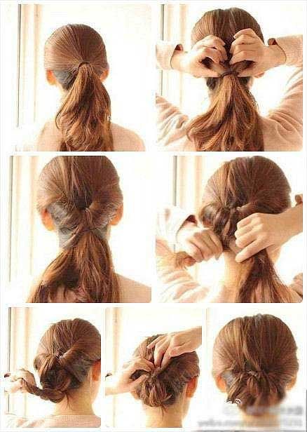 Christmas Party hairstyles Tutorials For Girls In 2019 | FashionEven Updo Casual, Inverted Braid, Chignon Simple, Prom Hair Updo, Hair Fixing, Hairstyles Videos, Beautiful Hairstyles, Braid Hairstyles, Hair Updo