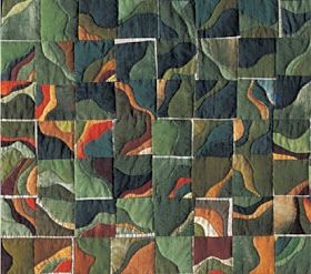 Abstract Quilt, Textil Design, September 2022, The Landscape, Fabric Art, Quilt Inspiration, Modern Quilts, Sewing Inspiration, Quilt Sewing