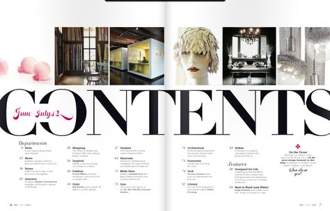 Love the layouts - hate the fonts Contents Page Ideas, Cover Majalah Fashion, Magazine Topics Ideas, Magazine Spreads Design, Magazine Inspo Layout Design, Magazine Pages Aesthetic, Magazine Contents Page Design, Interview Magazine Layout, Table Of Contents Design Layout