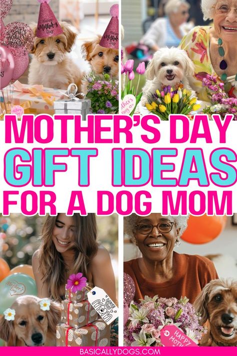 Best Mother’s Day gifts for dog moms - including thoughtful custom jewelry and personalized art for the many devoted dog moms, dog lovers, and pet parents out there. It’s the perfect time to celebrate the special bond between a fur mama. Find thoughtful customized paw print jewelry ideas, personalized dog wall art ideas, and unique dog lover's gift basket ideas! Discover the most amazing dog mom gifts for dog lovers and make this Mother’s Day for dog moms with the perfect dog mom gift ideas! Dog Mom Mothers Day Gift Ideas Diy, Dog Lover Gift Basket, Dog Mothers Day, Mothers Day Pictures, Dog Spaces, Paw Print Jewelry, Dog Enrichment, Best Mothers Day Gifts, Dog Lady