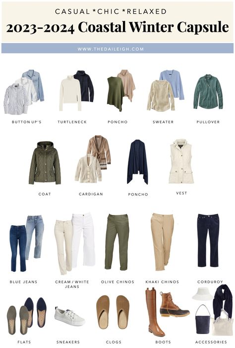 Mom Wardrobe Essentials, Capsule Wardrobe Planning, Coastal Fashion, Mom Wardrobe, Grandma Fashion, Winter Wardrobe Essentials, Winter Capsule, Capsule Wardrobe Essentials, Casual Outfits For Moms