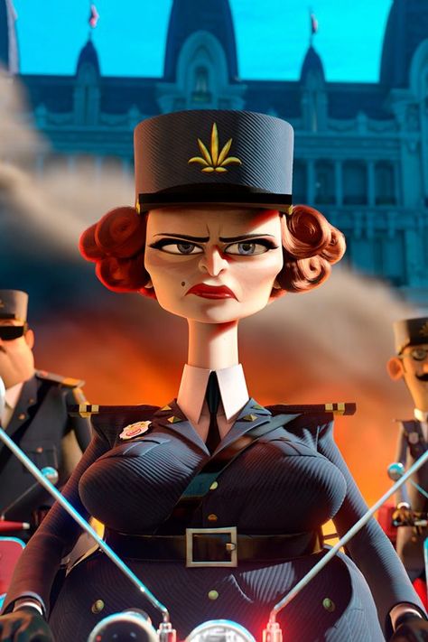 Madame Dubois, from Madagascar 3 (released in 2012), glowering with distaste. Madagascar Movie, Wanted Movie, Penguin Costume, Good Animated Movies, Penguins Of Madagascar, 2012 Movie, Dreamworks Animation, Pinturas Disney, Movie Wallpapers