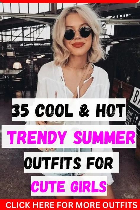 Summer fashion trends for teenage girls: 35 cute and trendy outfits https://whispers-in-the-wind.com/best-outfit-ideas-for-school-trendy-affordable-school-fashion/?what-not-to-wear-if-youre-vertically-challenged-and-have-curves-in-all-the-right-places Cute Girly Summer Outfits, Outfits For Short Girls, Girly Summer Outfits, Beach Outfit For Women, Outfit Ideas For School, Latest Summer Fashion, Girls Attire, Back To School Fashion, Summer Outfits For Teens