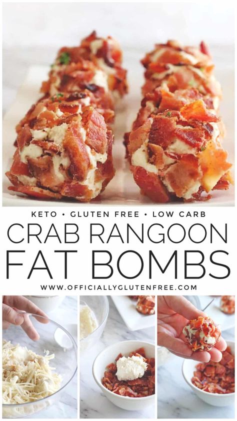 Keto Diet List, Keto Diet Breakfast, Crab Rangoon, Fat Bomb Recipe, Diet Breakfast Recipes, Keto Fat, Low Carb Breakfast Recipes, Fat Foods, Best Keto Diet