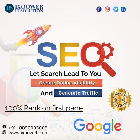 Grow Your Website Traffic and Leads With Professional SEO Services. Boost Your Business Through Affordable SEO Services. 🎁🎀🎄 Ixooweb is the #1 Award-winning SEO company that provides professional SEO services at affordable prices. Hire our SEO Experts to grow your website rank, traffic, and leads. 🎁🎀🎄 👉 On-Page SEO 👉 OFF Page SEO 👉 Local SEO 👉 Technical SEO 👉 Link Building 👉 Social Media Posting 👉 Content Strategy Tech Marketing, Seo Services Company, Digital Marketing Design, Local Seo Services, Increase Website Traffic, Growth Marketing, On Page Seo, Social Media Services, Seo Agency