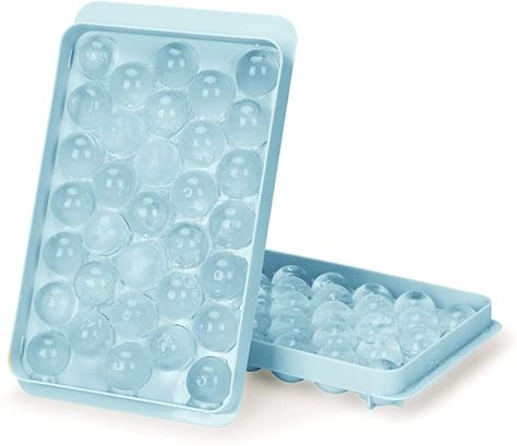 Amazon.com: WIBIMEN Round Ice Cube Tray, Ice Ball Maker Mold for Freezer, Mini Circle Ice Cube Tray Making 1.2in X 66PCS Sphere Ice Chilling Cocktail Whiskey Tea & Coffee (2 Packs Blue): Home & Kitchen Latin Cafe, Whiskey Tea, Round Ice Cubes, Ice Cube Tray Molds, Ice Bin, Sphere Ice, Ice Ball Maker, Round Ice, Ice Tongs