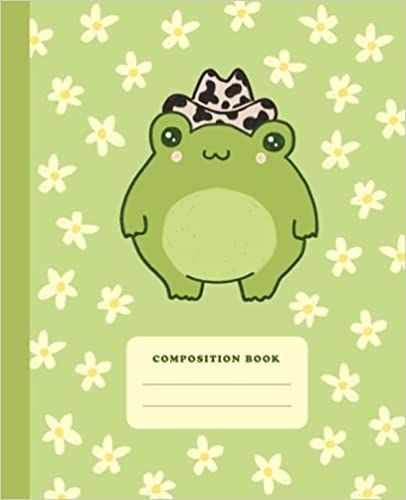 Perfect for school, college, university or using it as a diary or journal.
Original cover illustration of a chunky frog wearing cowboy hat and pretty daisy floral pattern.
Unique gift idea for kawaii style and cottagecore aesthetic fans. Perfect for teen girls and boys, young adults or any frog lover out there. Frog Cowboy Hat, Flower College, Journal For School, Book Cover Art Diy, Note Writing Paper, Diary Covers, Book Cover Template, Notebook Cover Design, Dot Grid Journal