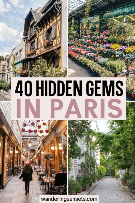 Hidden Gems In Paris, Paris Itinerary, Paris Trip Planning, Paris Travel Tips, Paris Hidden Gems, Paris France Travel, Spots In Paris, France Travel Guide, Places In Paris