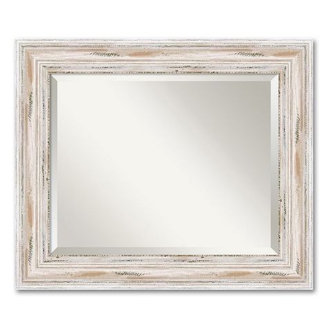 Metal framed mirror