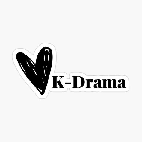 Kdrama Logo Design, K Drama Stickers, Drama Stickers, K Pop Stickers, Anastasia Disney, Kdrama Stickers, Pop Logo, Movies To Watch Teenagers, Diy Photo Book