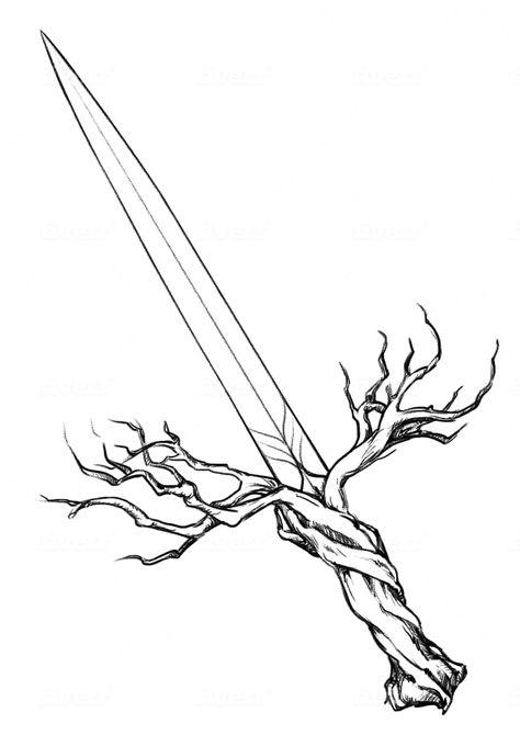 Dagger Drawing, Fantasy Dagger, Fantasy Blade, Small Dragon Tattoos, Knife Drawing, Types Of Swords, Props Art, Tattoo Style Drawings, Sketches Tutorial