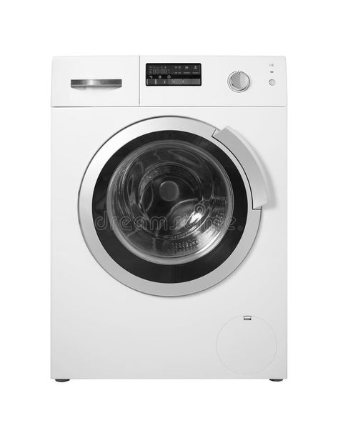 Home appliance - Washing machine. Isolated. Major appliance - The washing machin #Sponsored , #AD, #ad, #appliance, #machine, #washing, #Washing Banner Templates, Home Appliance, Laundry Machine, Washing Machine, White Background, Home Appliances, Stock Images, White