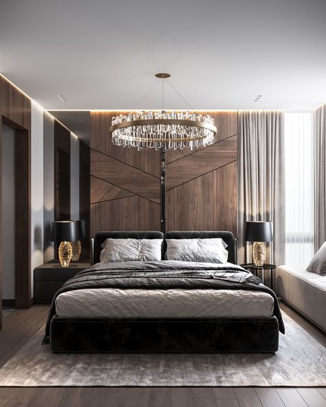 Modern Bedroom Design, Stylish Bedroom, Guest Bedrooms, Beautiful Bedrooms, Luxury Apartments, Luxurious Bedrooms, Best Interior, Modern Interior Design, Luxury Furniture