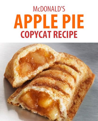 Here is how to make McDonald's Apple Pies: INGREDIENTS For the dough: 1 package pastry ... Mcdonalds Apple Pie, Apple Pie Recipe, The Whoot, Homemade Apple Pies, Apple Pie Recipes, Homemade Apple, Cat Recipes, Copycat Recipe, Pie Dessert