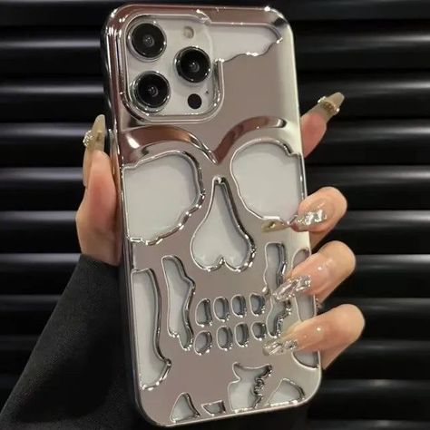 Luxurious Skull Enigma Phone Case for iPhone 15. #phonecase #cute #phoneaccessories 

Skull phone case with a unique design. Protect your phone with this stylish https://www.etsy.com/shop/giftyou4design/?luxurious-skull-enigma-phone-case-for-iphone-15-phonecase-cute-phoneaccessories Iphone 15 Pro Max Cases Aesthetic, Mirrors Film, 3d Phone Cases, Luxury Plates, 3d Skull, Iphone Case Protective, Apple Coloring, Gold Skull, Cover Iphone