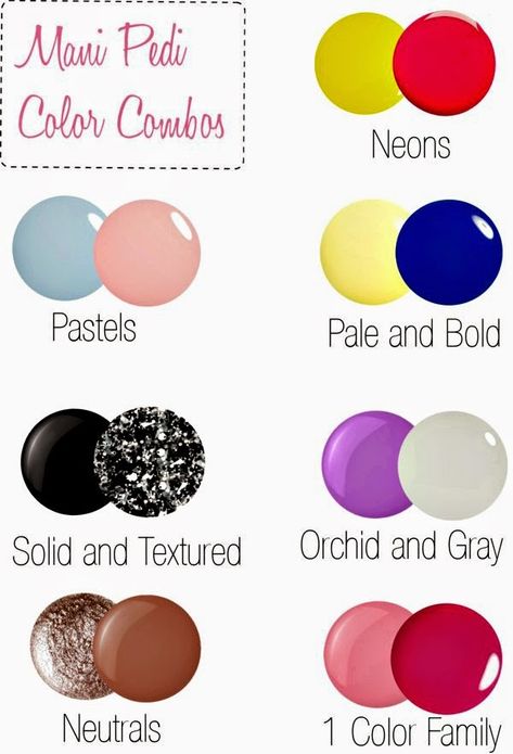 Mani Pedi Color Combos, Mani Pedi Combos, Nail Polish Combinations, Nail Color Combinations, Cute Pedicures, Nail Color Combos, Pedicure Colors, Summer Toe Nails, Nail Colors Winter