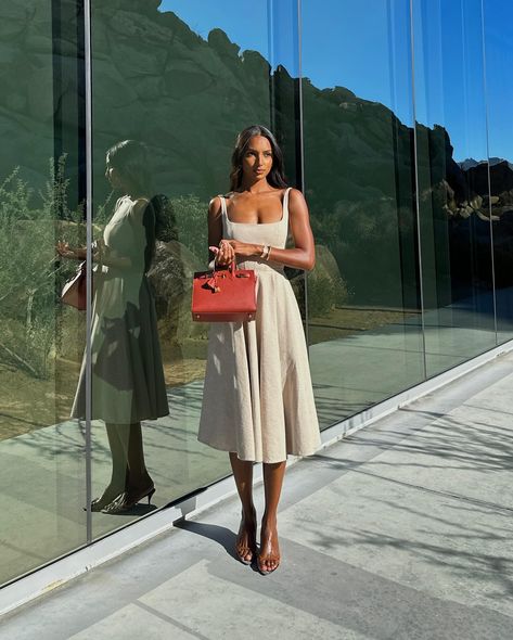 5 Classic Outfits Everyone Will Wear This Summer | Who What Wear Jasmine Tookes Style, Jasmin Tookes, Classic Summer Outfits, Elegantes Outfit Frau, Jasmine Tookes, Looks Street Style, Mode Ootd, Elegantes Outfit, Up Girl