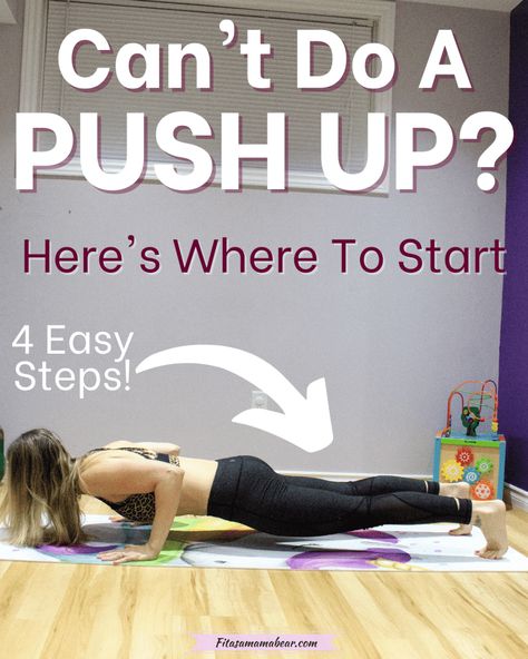 Learn How To Get Better At Pushups In Just 4 Steps Get Better At Pushups, How To Do Pushups, Push Up Beginner, Proper Push Up, Pushup Variations, Benefits Of Strength Training, Push Up Workout, Fitness Tips For Women, Push Up Challenge