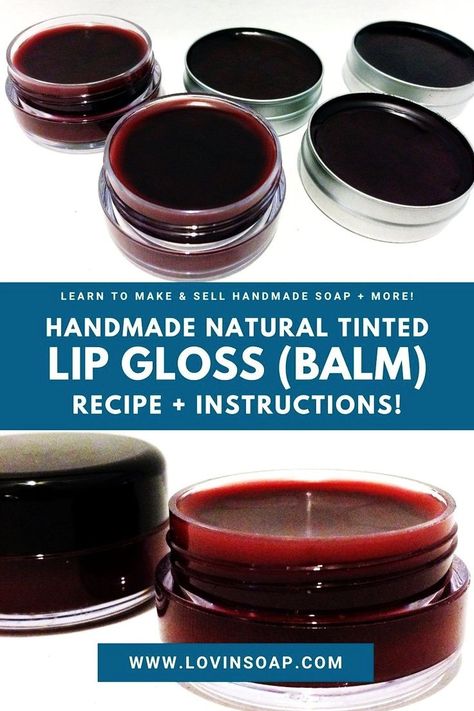 Homemade Lip Stain, Lip Stain Diy, Apothecary Recipes, Diy Apothecary, Desert Cottage, Lip Gloss Recipe, Cottage Recipes, Skincare Stuff, Diy Lip Balm Recipes