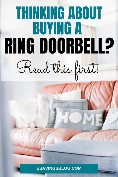 Thinking about a Ring Doorbell? Read this and you can get a Ring Doorbell discount! Home Exchange, Affordable Vacations, Getting Rid Of Clutter, Home Budget, Kids Room Organization, Ring Doorbell, Budget Travel Tips, Home Security Systems, Organize Your Life